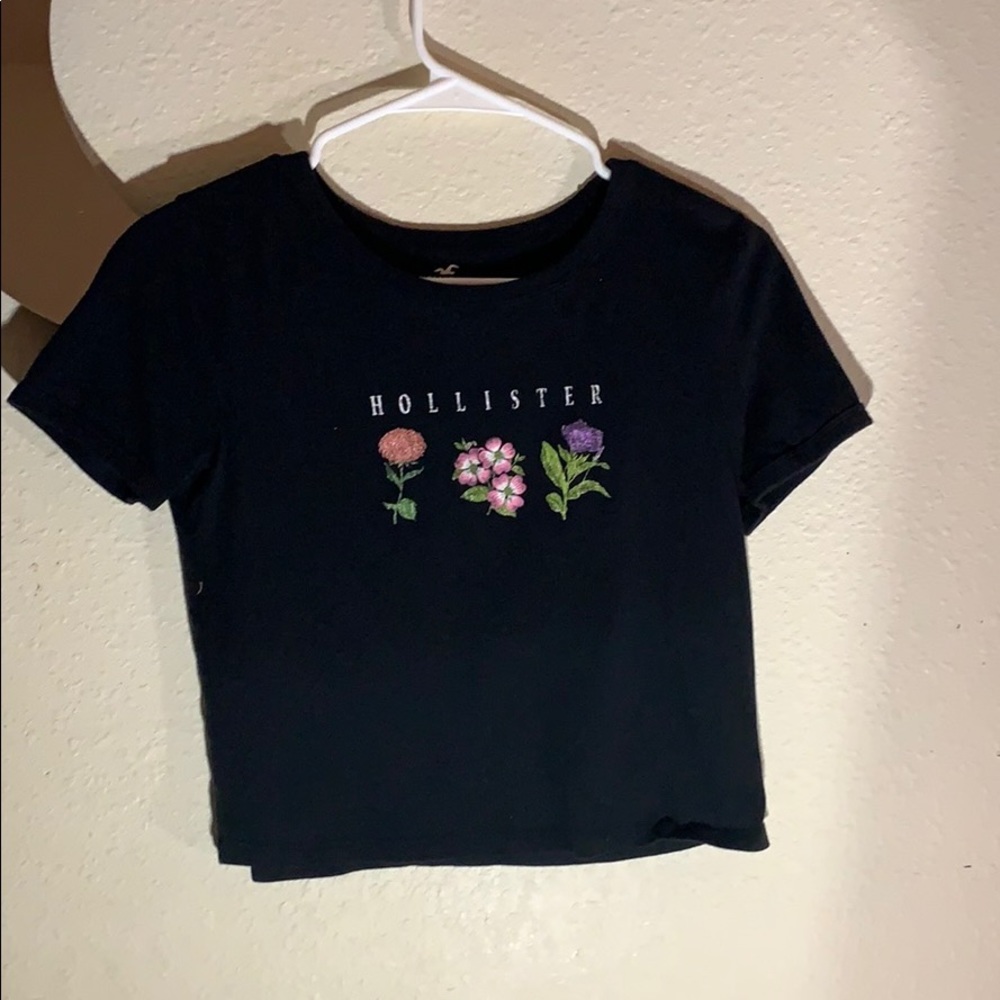 s hollister cropped top